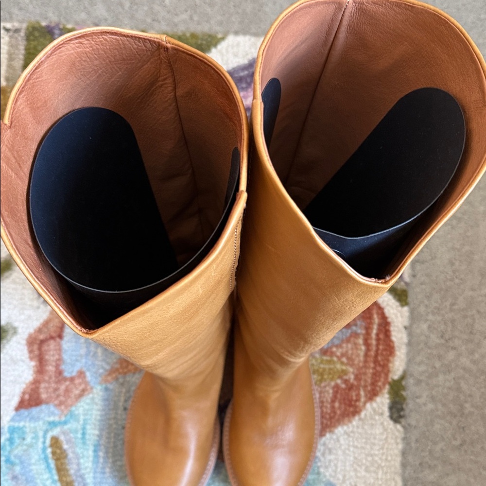 We The Free Over-the-Knee Tall Boots in Tan - Picture 4 of 9